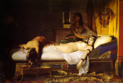 La mort de Cléopâtre
