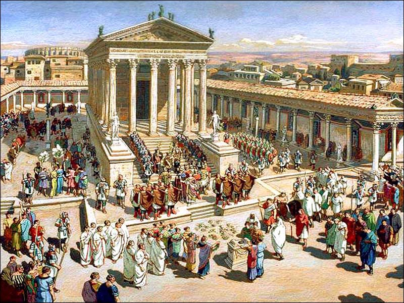 La Vie D un Romain Roma Latina