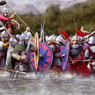 Seconde période de l’invasion; les Francs, les Ostrogoths, les Lombards et les Anglo-Saxons (455-569)