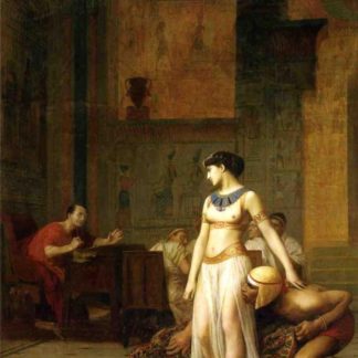 Présentation de Cléopâtre à César par Jean-Léon Gérôme