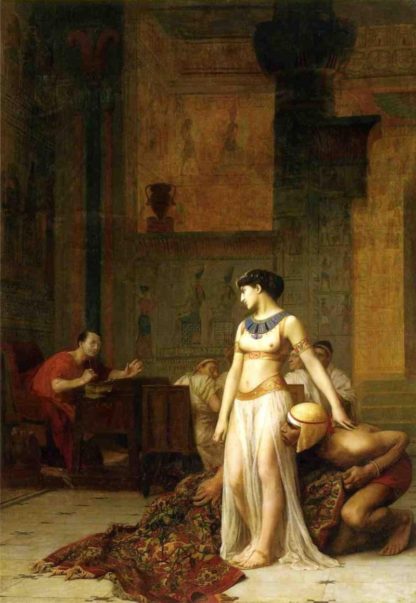 Présentation de Cléopâtre à César par Jean-Léon Gérôme